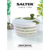 Salter BW03821GR Salad Spinner manual cover