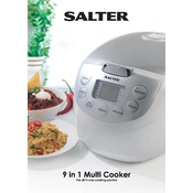 Salter EK1214 9 in 1 Multi Cooker manual cover