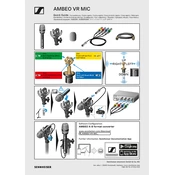 Sennheiser AMBEO VR MIC manual cover