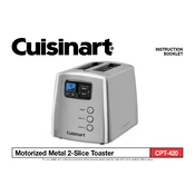 Cuisinart CPT-420P1 manual cover