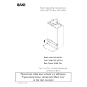 Baxi 80 HE Plus Combi manual cover