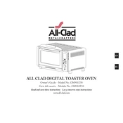 All Clad OM901E50 Digital Toaster Oven manual cover