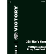 Polaris Victory Cross Roads, Cross Country manual cover