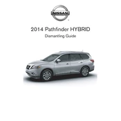 Nissan Pathfinder Hybrid 2014 manual cover