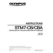 Olympus STM7-CB CBA manual cover