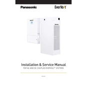 Panasonic EVAC-105 EverVolt manual cover