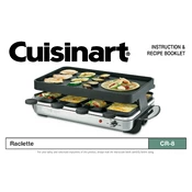 Cuisinart CR-8 manual cover