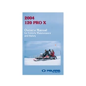 Polaris 120 2004 manual cover