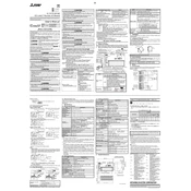 Mitsubishi Electric CL1XY4 DR1B2 manual cover