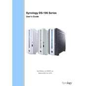 Synology DS106 manual cover