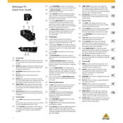 Behringer P2 manual cover