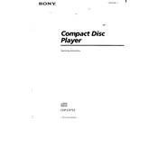 Sony CDP-CX153 manual cover