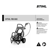 Stihl RB 800 manual cover