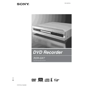 Sony RDR-GX7