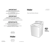 Haier HLTW600AXW manual cover