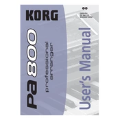 KORG Pa800