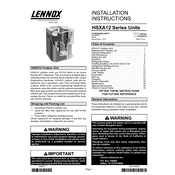 Lennox HSXA12