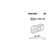 Ricoh WG-60 manual cover