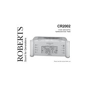 Roberts CR2002 Clock Radio Clock 0 manual cover