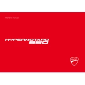 Ducati Hypermotard 950 2020 manual cover