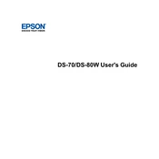 Epson DS-80W manual cover