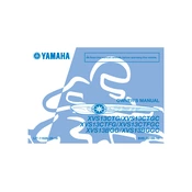 Yamaha XVS13CTG, XVS13CTGC, XVS13CTFG, XVS13CTFGC Star 2016 manual cover