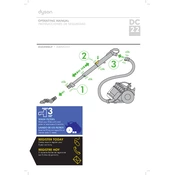 Dyson DC22 manual cover