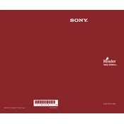 Sony PRS-900 manual cover