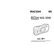 Ricoh WG-30W manual cover