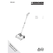 Karcher EB 30 1 manual cover