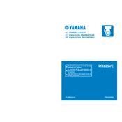 Yamaha MX825VE manual cover