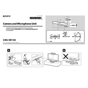 Sony CMU-BR100 manual cover