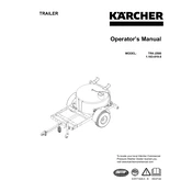 Karcher TRK-2500 1.103-819.0 manual cover