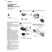 Sony IFT-R10 manual cover