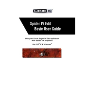 Line 6 Spider IV 75 manual cover