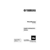 Yamaha GP1200R Waverunner 2000 manual cover