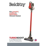 Beldray BEL01347BMFOB Turbo Boost Cordless manual cover