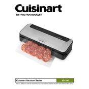 Cuisinart VS-100 manual cover