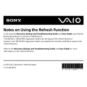 Sony SVD13223CYB manual cover