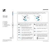 Sennheiser RCS 400 HD 400S manual cover