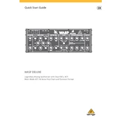 Behringer Wasp Deluxe manual cover