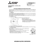 Mitsubishi Electric FX2N 422 BD manual cover