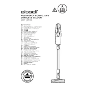 Bissell MultiReach Active Cordless 2907 Series manual cover