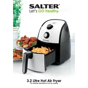 Salter EK2118V2 3.2 Litre Hot Air Fryer manual cover