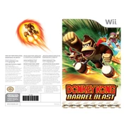 Nintendo Donkey Kong Barrel Blast manual cover