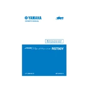 Yamaha RST90Y 2009 RS Venture manual cover