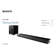 Sony HT-CT770 manual cover