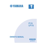 Yamaha F115TLR manual cover