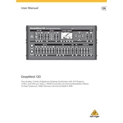 Behringer DeepMind 12D manual cover