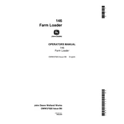 John Deere 146 Farm Loader